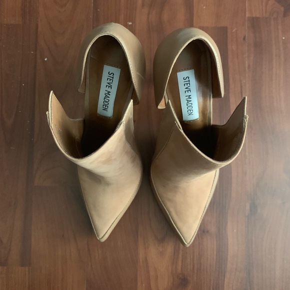 Steve Madden Daniela Tan Cutout Heels - Picture 3 of 8